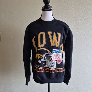 Vintage 90s Iowa Hawkeyes Sweater Womens Large